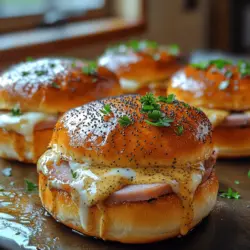 Sliders have taken the culinary world by storm, emerging as one of the most beloved party foods and snacks. Their bite-sized nature makes them an ideal choice for gatherings, allowing guests to indulge in a variety of flavors without the commitment of a full-sized sandwich. Whether you're hosting a casual get-together, a game day party, or a festive celebration, sliders offer an effortless way to please a crowd. Among the myriad of slider recipes, Savory Ham and Swiss Sliders stand out as a classic and delicious option that is sure to delight your guests.