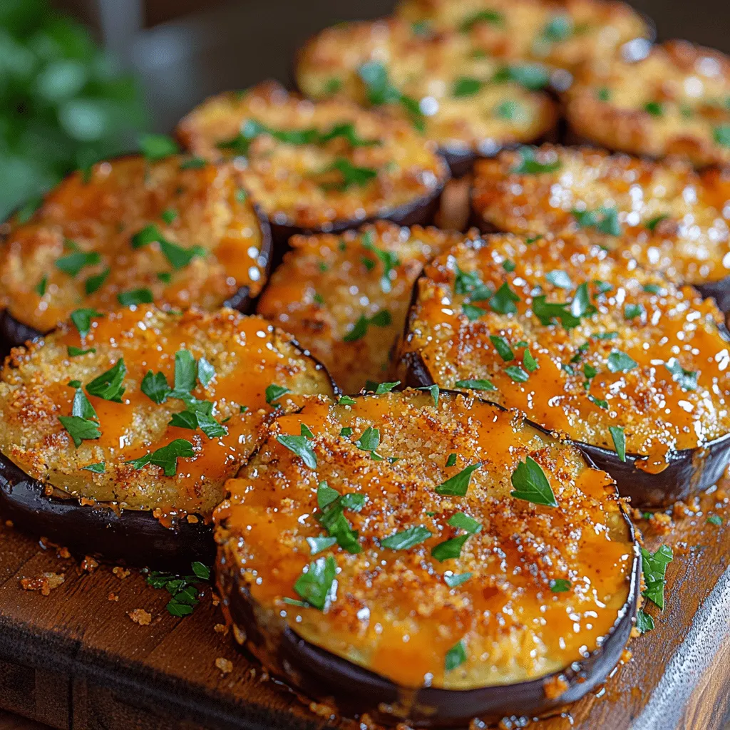 In recent years, the culinary world has witnessed a remarkable shift towards plant-based alternatives, with chefs and home cooks alike embracing vegetables as the star of the show. This trend is not merely a fad; it reflects a growing awareness of the health benefits and environmental impact of our food choices. Among these vibrant vegetables, eggplant has emerged as a versatile favorite, capable of taking on a myriad of flavors and textures. Today, we are excited to present a mouthwatering recipe for Crispy Buffalo Eggplant Slices, a dish that perfectly embodies this trend. These eggplant slices are not just a great appetizer or snack; they are a wholesome side dish that packs a punch with their spicy buffalo flavor and satisfyingly crispy texture.