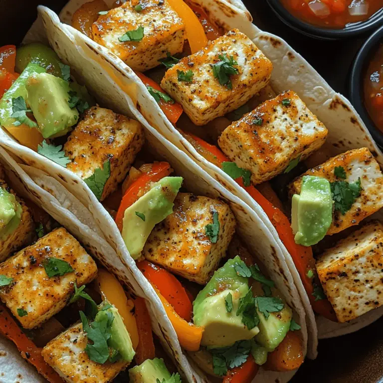 In recent years, the culinary landscape has seen a significant shift towards plant-based diets, with individuals and families alike increasingly embracing vegetarian and vegan recipes. The allure of plant-based meals lies not only in their health benefits but also in their ability to provide satisfying and flavorful dining experiences. Among the myriad of options available, Crispy Tofu Fajita Wraps stand out as an exceptional choice. This recipe combines the hearty texture of tofu with vibrant vegetables and zesty spices, making it a delightful meal for any occasion.