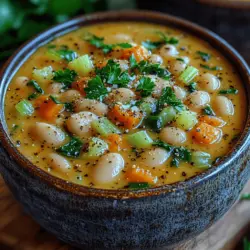 When the chill of winter sets in or a rainy day calls for comfort, few dishes can soothe the soul quite like a bowl of Creamy Tuscan White Bean Soup. This delightful recipe encapsulates the warmth of Tuscan cuisine, bringing together a harmonious blend of rich flavors and creamy textures that make it a beloved choice for any season. The vibrant colors of fresh ingredients and the hearty essence of white beans create a dish that is not only satisfying but also nourishing, setting the stage for a culinary experience that is as wholesome as it is delicious.