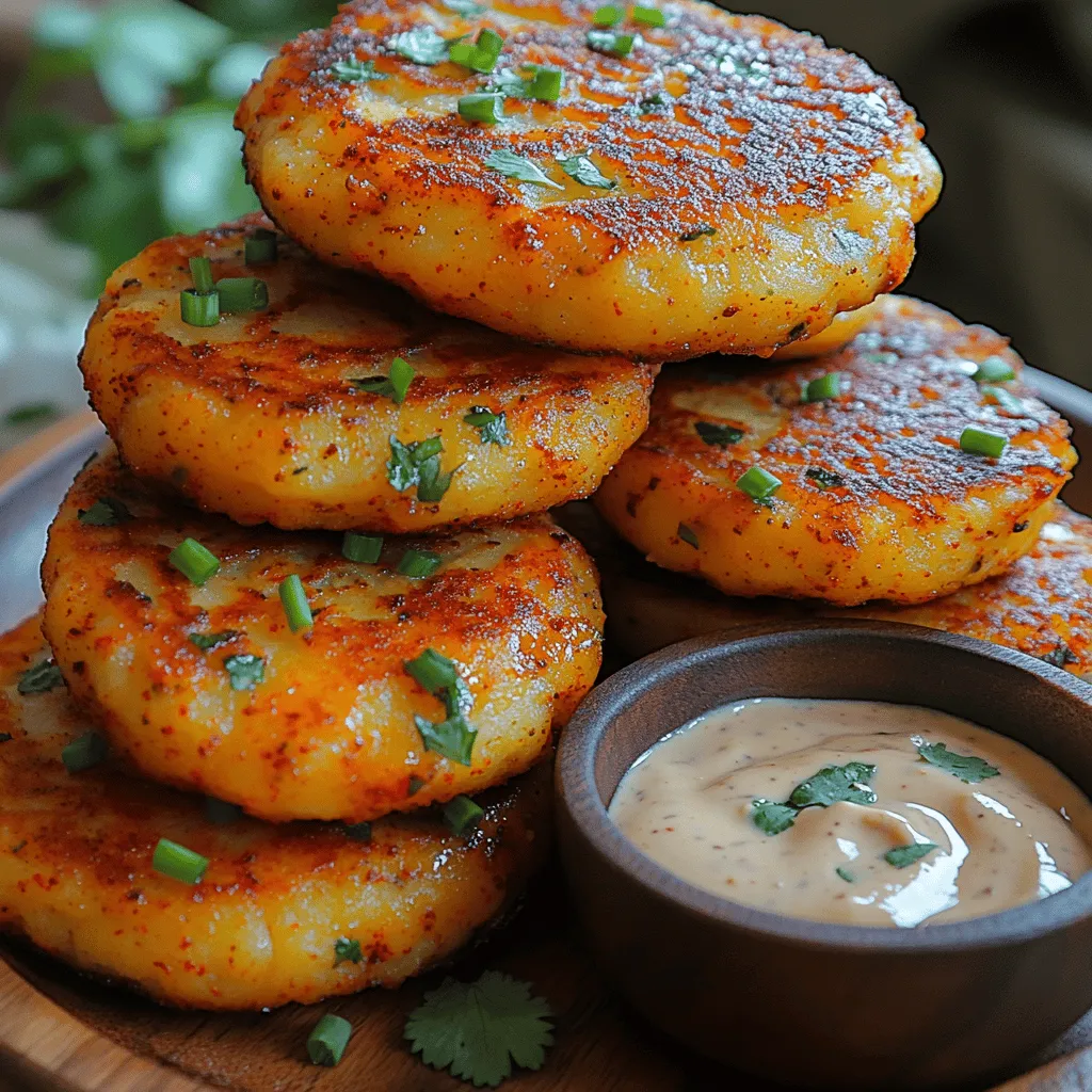 Crispy potato cakes have long been a beloved dish, celebrated for their satisfying crunch and comforting texture. The golden-brown exterior gives way to a tender, flavorful interior, making them the ideal accompaniment to a variety of meals or a delightful snack on their own. In our recipe today, we elevate the classic potato cake by infusing it with the rich, zesty flavors of Pepper Jack cheese, creating a dish that balances comfort with a spicy kick.