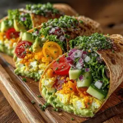 The choice of tortilla can significantly impact the texture and flavor of your wraps. Whole wheat, spinach, or gluten-free tortillas are all excellent options to consider for your Creamy Avocado Egg Salad Wraps. Whole wheat tortillas offer added fiber, while spinach tortillas can enhance the visual appeal and provide additional nutrients.
