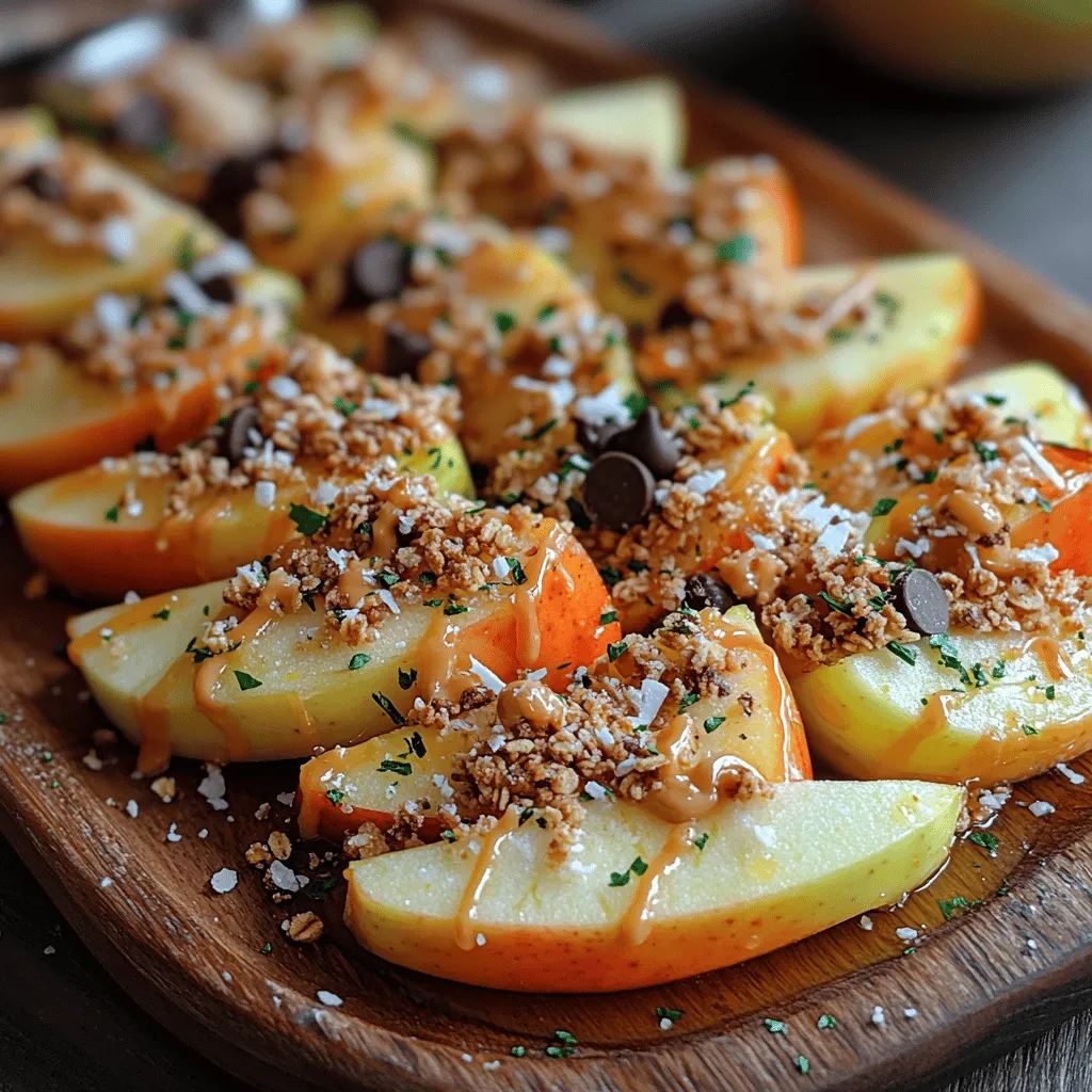 In the world of snacks, finding the perfect balance between health and indulgence can often feel like a daunting task. However, apple nachos emerge as a delightful solution that caters to both cravings. This fun and healthy snack takes the classic idea of nachos and gives it a refreshing twist by incorporating crisp apple slices topped with an assortment of delicious toppings. The result is not just a feast for the eyes but also a wholesome treat that can satisfy your sweet tooth without derailing your dietary goals.