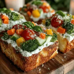In recent years, the trend of vegetarian appetizers has surged, becoming a staple at gatherings and celebrations. From family reunions to casual picnics, hosts are increasingly seeking vibrant, flavorful, and health-conscious options that appeal to a variety of tastes. Among these delightful offerings, Chilled Garden Delight Pizza Squares stand out as a remarkable choice. This colorful, nutritious dish not only captures the essence of fresh vegetables but also embodies the joy of easy meal preparation.