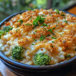 When it comes to comforting meals that can bring a family together, few dishes rival the charm of a hearty casserole. The Dreamy Creamy Broccoli Rice Casserole stands out not only for its deliciousness but also for its remarkable versatility. This dish is a celebration of flavors and textures, making it an ideal choice for everything from casual weeknight dinners to festive gatherings. With its creamy base, tender broccoli, and fluffy rice, this casserole checks all the boxes for a family-friendly meal that is both satisfying and wholesome.