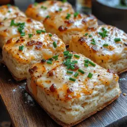 Savory bacon cheddar biscuits are more than just a tasty treat; they are a celebration of comfort food at its finest. These biscuits combine the rich, smoky flavor of crispy bacon with the sharp, creamy notes of cheddar cheese, resulting in a mouthwatering experience that is hard to resist. Whether enjoyed alongside a hearty breakfast, served at brunch gatherings, or as a delightful side dish with dinner, these biscuits have earned their place as a versatile staple in many kitchens.