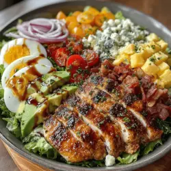 Cobb salad is a timeless classic that has graced tables across the United States for generations. Renowned for its vibrant colors and varied textures, this salad is not only visually appealing but also an amalgamation of flavors that can satisfy a wide range of palates. Traditionally composed of crisp greens, protein-rich ingredients, and a medley of toppings, the Cobb salad has become a staple in American cuisine, celebrated for its versatility and heartiness.