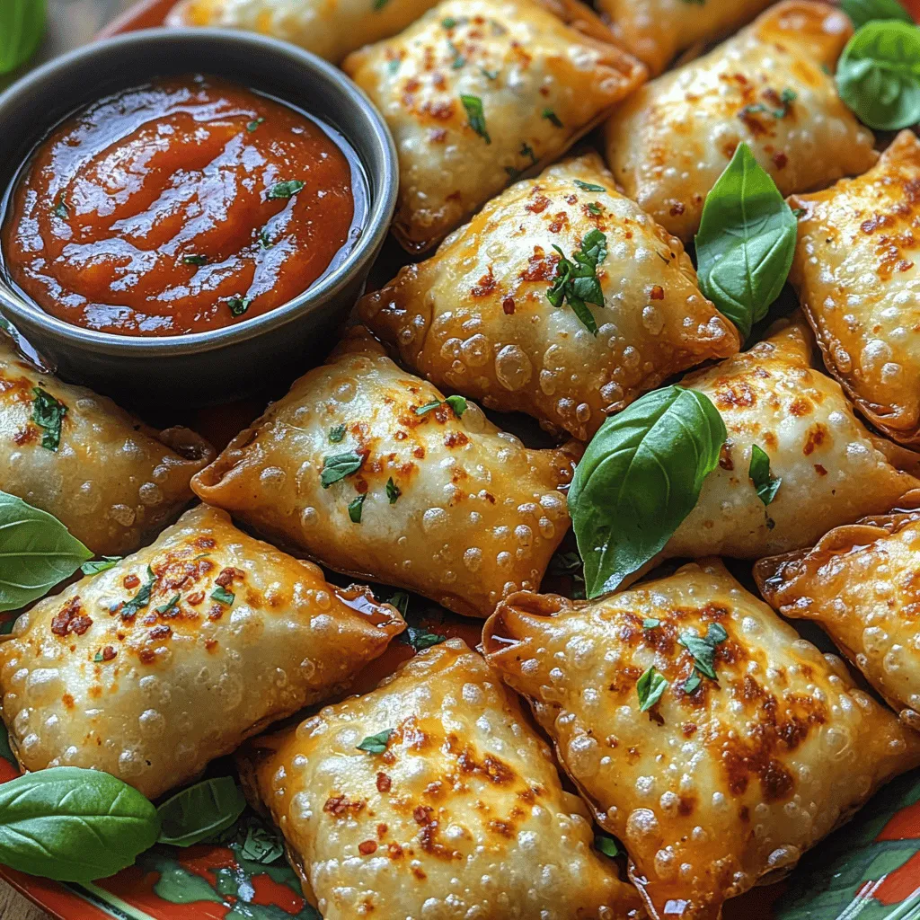 Crispy snacks hold a special place in the hearts of many food enthusiasts, offering a delightful crunch that pairs beautifully with a variety of flavors. Among the myriad of crispy treats, the combination of golden, crunchy wonton wrappers filled with gooey, melted cheese stands out as a crowd favorite. Enter the Crispy Mozzarella Wonton Dippers—a savory delight that not only satisfies cheese cravings but also brings a touch of creativity to your snacking repertoire.