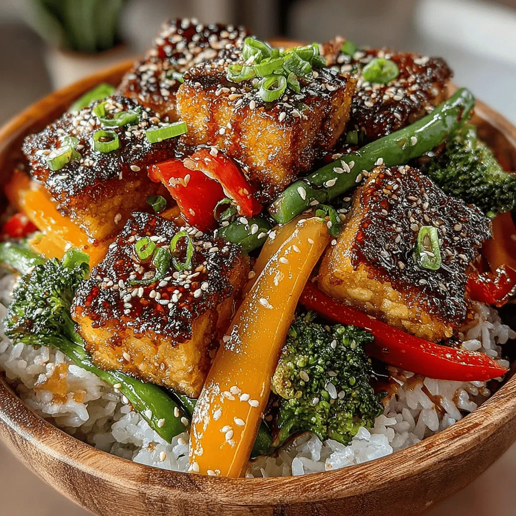 Are you looking for a dish that is both satisfying and nourishing? Look no further than the Sticky Honey Garlic Tofu Stir Fry. This vibrant and flavorful recipe showcases the beauty of plant-based cooking, combining crispy tofu with a luscious honey garlic sauce that perfectly balances sweet and savory notes. Not only is this dish a feast for the eyes, but it also provides a wealth of nutrients, making it an excellent choice for anyone aiming to incorporate more plant-based meals into their diet.
