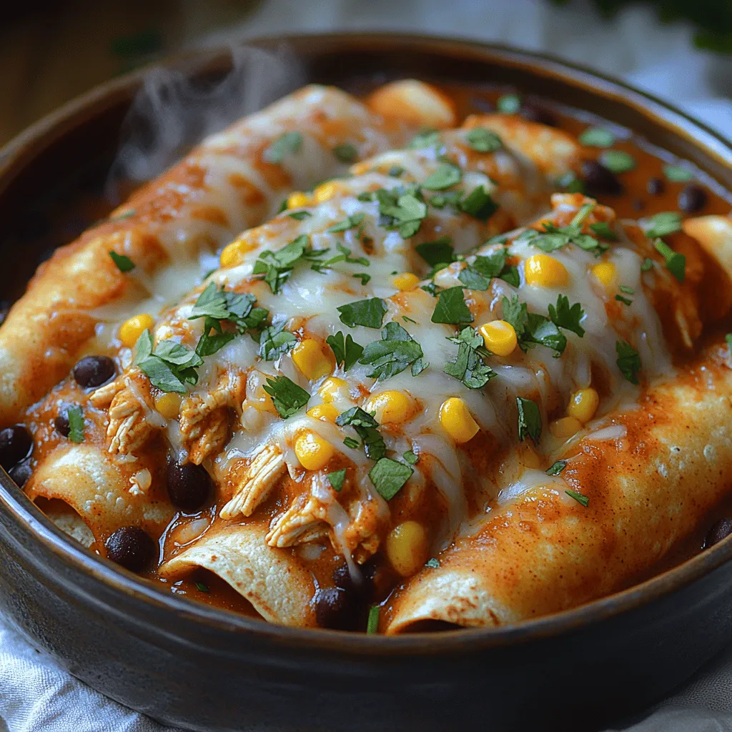 Enchiladas are a beloved staple of Mexican cuisine, celebrated for their versatility and rich flavors. From savory to spicy, these rolled tortillas filled with various ingredients have captured the hearts—and appetites—of food lovers around the world. One standout variation that brings a unique depth of flavor to the table is the Smoky Ancho Chicken Enchiladas. This dish combines tender chicken with the rich, smoky notes of ancho chiles, creating a delightful culinary experience that is both comforting and exciting.