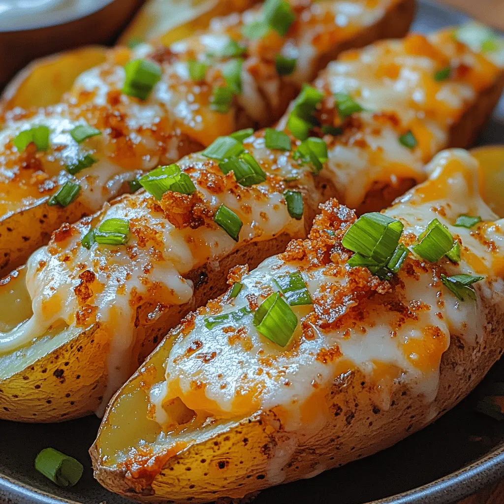 When it comes to comfort food, few dishes evoke the same warmth and satisfaction as potato skins. The Crunchy Twilight Garlic Potato Skins recipe is a delightful twist on this classic favorite, transforming humble potatoes into a tantalizing appetizer or snack that’s sure to impress your family and friends. With their crispy exterior, savory garlic flavor, and rich toppings, these potato skins are not just a dish; they’re an experience that brings people together around the table.
