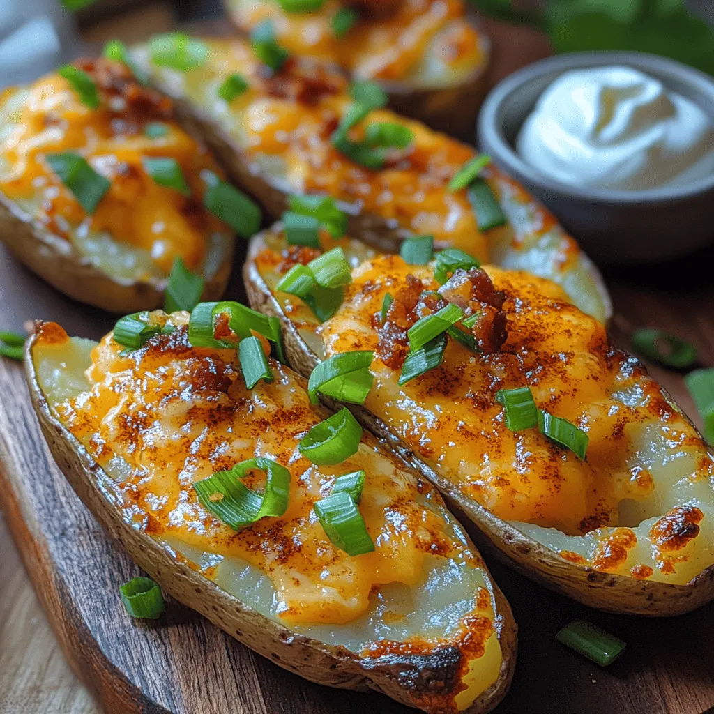 When it comes to comfort food, few dishes evoke the same warmth and satisfaction as potato skins. The Crunchy Twilight Garlic Potato Skins recipe is a delightful twist on this classic favorite, transforming humble potatoes into a tantalizing appetizer or snack that’s sure to impress your family and friends. With their crispy exterior, savory garlic flavor, and rich toppings, these potato skins are not just a dish; they’re an experience that brings people together around the table.