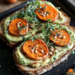 In recent years, breakfast trends have shifted towards healthier and more nutritious options, reflecting a growing awareness of the importance of a balanced diet. As individuals become increasingly health-conscious, the demand for meals that not only taste good but also nourish the body has surged. One such dish that perfectly embodies these qualities is the Sweet Potato Avocado Breakfast Toast. This flavorful and wholesome choice has gained popularity among food enthusiasts and health advocates alike, offering a satisfying start to the day.