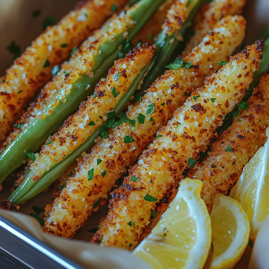 To create the perfect crispy garlic green bean fries, it’s essential to understand the role of each ingredient. Let’s take a closer look at these components and their health benefits.
