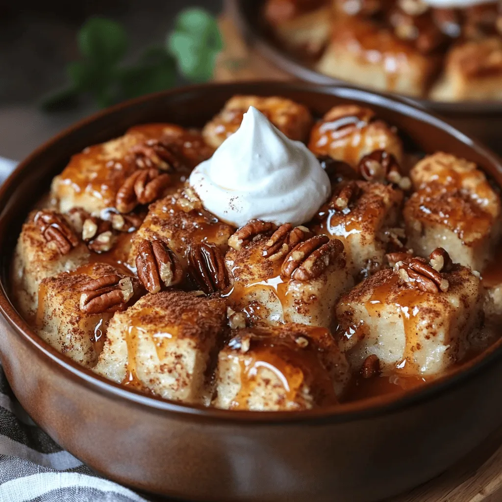 Bread pudding, a classic comfort dessert, has a unique way of evoking nostalgia while simultaneously tantalizing the palate. Among its various iterations, the Buttery Caramel Pecan Bread Pudding stands out as a luxurious twist on the traditional recipe, merging the rich flavors of caramel and pecans with the soft, custardy texture of bread pudding. This recipe is not just about satisfying a sweet tooth; it's an indulgent experience that brings warmth and comfort to any occasion.