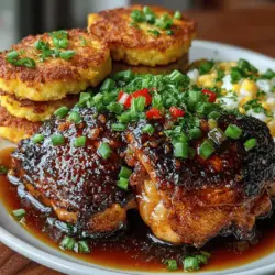 In the vibrant world of culinary creations, few dishes can evoke a sense of comfort and satisfaction like Honey Garlic Chicken paired with Sweet Corn Fritters. This delightful combination melds the savory, sweet, and slightly sticky notes of the chicken with the crispy, golden textures of fritters, making for a dish that tantalizes the taste buds and warms the heart. The contrasting flavors and textures in this recipe not only showcase the versatility of ingredients but also highlight the joy of home-cooked meals that bring families together.
