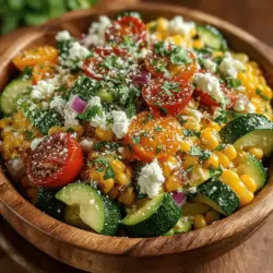 To create the perfect Zucchini Corn Salad, it is essential to understand the role of each ingredient. The freshness and quality of these components significantly impact the dish's overall flavor and texture. Let's explore the star ingredients that come together to create this delightful salad.