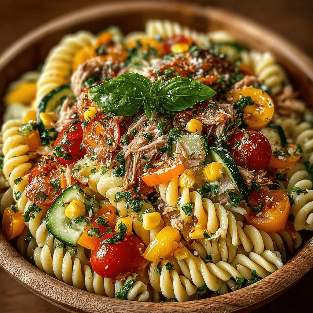 When it comes to summertime meals, the Chilled Tuna Delight Pasta Salad stands out not only for its vibrant flavors but also for its impressive nutritional profile. Understanding the caloric breakdown and health benefits of this dish can help you appreciate its role in a balanced diet.