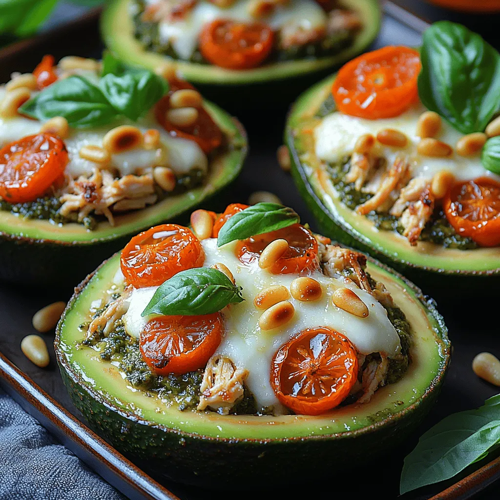 In the ever-evolving world of culinary arts, the fusion of flavors and ingredients plays a crucial role in creating dishes that not only satisfy the palate but also cater to contemporary dietary needs. One such remarkable dish is the Pesto Chicken Stuffed Avocados. This delightful recipe marries the creamy richness of ripe avocados with the vibrant flavors of pesto and succulent chicken, resulting in a meal that is as nutritious as it is delicious. This dish has garnered attention for its fresh ingredients and versatility, making it a staple in many kitchens.