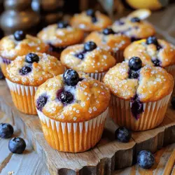 Muffins have long held a cherished place in kitchens around the world, celebrated for their versatility as a baked good that can easily transition from breakfast to snack time. Their delightful portability and ability to cater to a variety of flavor profiles make them a favorite among home bakers and café patrons alike. Among the myriad of muffin variations, Sweet Blueberry Cottage Muffins shine brightly, offering a wholesome and indulgent option that beautifully marries the sweetness of fresh blueberries with a rich, tender crumb.
