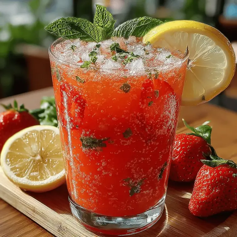 As the sun blazes down and temperatures rise, the demand for refreshing summer beverages becomes undeniable. There's something about the combination of heat and hydration that calls for deliciously chilled drinks. Among the myriad of options available, few can rival the invigorating appeal of a homemade frozen drink. One standout recipe that perfectly encapsulates the essence of summer is the Refreshing Frozen Strawberry Basil Lemonade. This delightful concoction not only quenches your thirst but also offers a unique twist on the classic lemonade by incorporating the vibrant flavors of fresh strawberries and aromatic basil.
