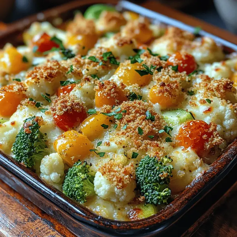 A creamy roasted veggie casserole is more than just a dish; it’s a delightful experience that combines comfort and nutrition into one enticing package. This casserole not only serves as a warming meal during chilly evenings but also caters to those seeking a wholesome way to incorporate more vegetables into their diet. The appeal lies in its rich, creamy texture and the harmonious blend of flavors from a variety of roasted vegetables, creating a dish that is sure to please even the pickiest eaters.