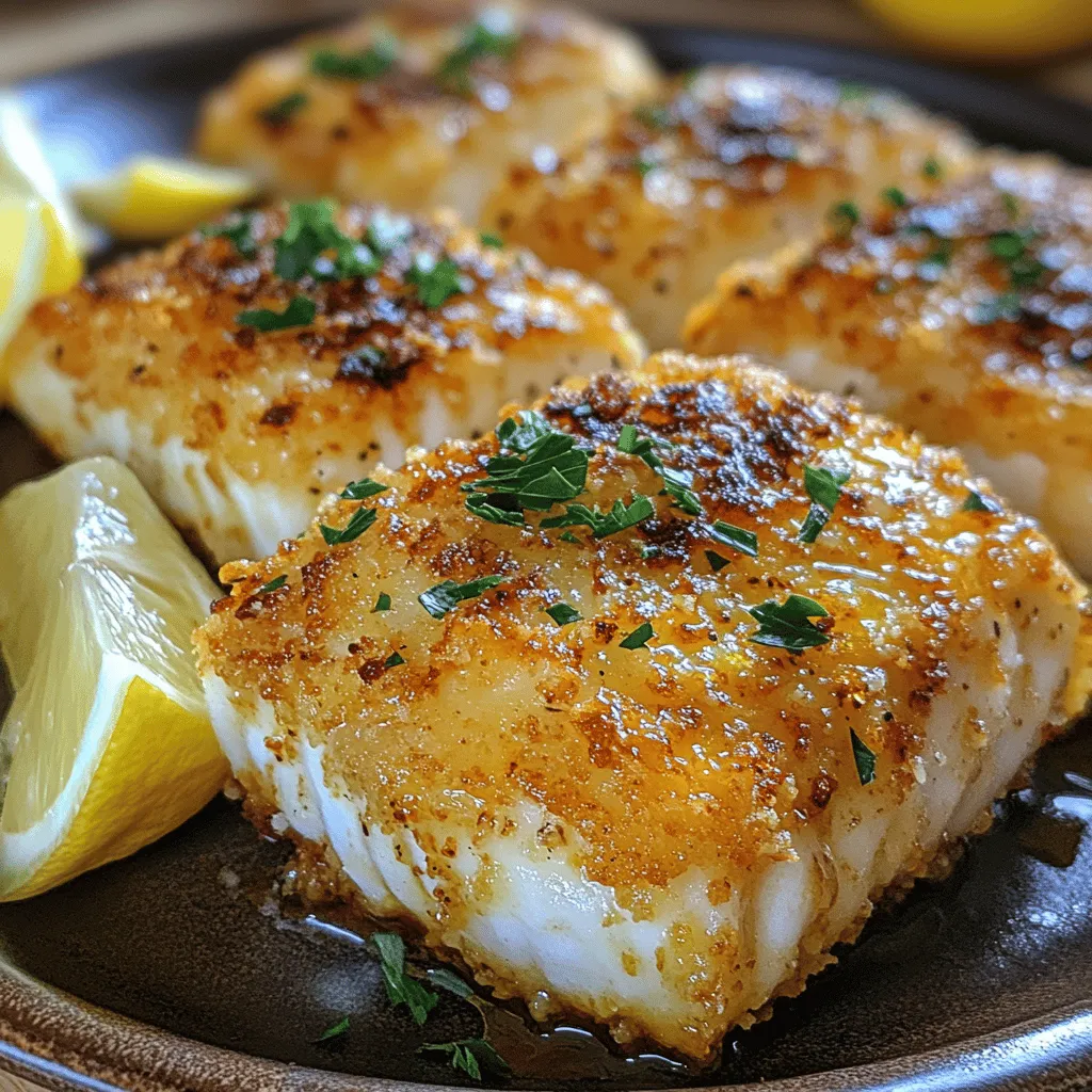 Crispy Parmesan Crusted Cod is not only a delightful dish but also a testament to the beauty of homemade cooking. This recipe is significant for its ability to transform a simple fish fillet into a gourmet experience, showcasing the delicate flavors of cod combined with the rich, nutty taste of Parmesan cheese. For many, the culinary experience is not just about nourishment; it’s about the joy of creating something delicious and healthy from scratch. Homemade meals allow us to connect with our food, ensuring that every bite is crafted with care and thoughtfulness.