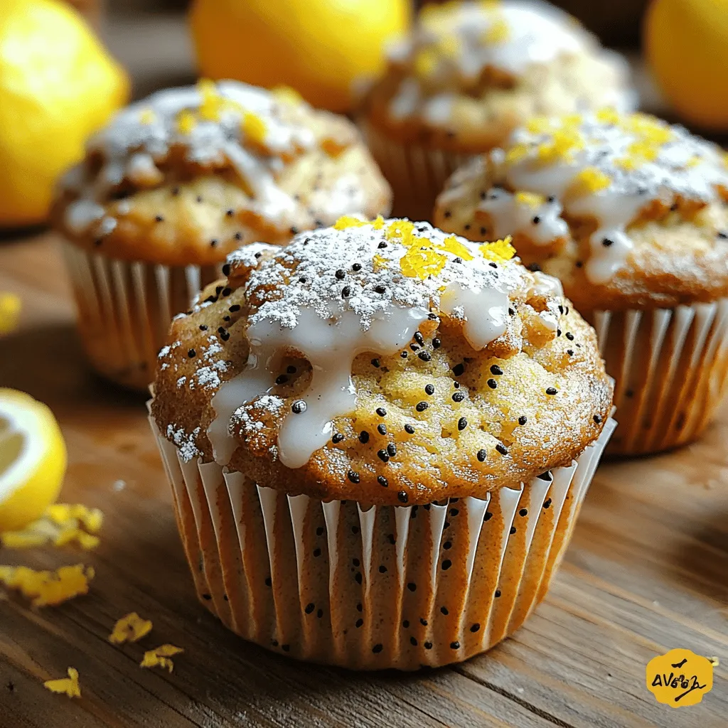 Lemon poppy seed muffins are a delightful treat that perfectly balances the bright, zesty flavor of lemon with the nutty crunch of poppy seeds. These muffins are not only a breakfast staple but also make for a delicious snack or dessert option. The refreshing citrus notes combined with the texture of the poppy seeds create a unique flavor profile that is both invigorating and comforting. Whether enjoyed with a cup of tea or as a quick on-the-go breakfast, lemon poppy seed muffins are sure to please a variety of palates.