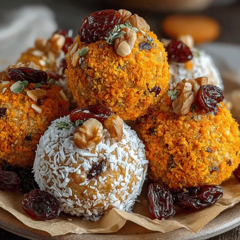 In recent years, the trend of healthy snacking has gained immense popularity among health-conscious individuals and families alike. As people become more aware of the benefits of nutritious eating, snacks that are both delicious and wholesome are in high demand. Among these, Carrot Cake Energy Balls stand out as a delightful choice that combines the beloved flavors of carrot cake with the convenience of a bite-sized snack. Not only are these energy balls easy to make, but they also pack a nutrient-rich punch that can fuel your day, whether you're heading to work, the gym, or simply need a pick-me-up.