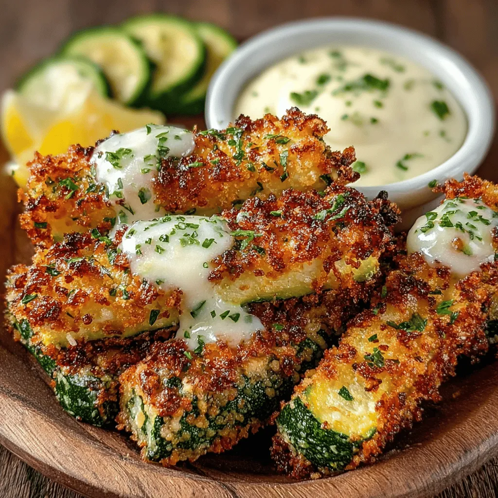 Zucchini is a vegetable that often goes unnoticed in the culinary world, yet it holds immense potential when it comes to transforming simple dishes into delightful snacks or side options. In this article, we’ll delve into a recipe that highlights this underappreciated star: Crunchy Zucchini Fries paired with a creamy Garlicky Aioli. This dish is not just a treat for your taste buds; it also serves as a healthier alternative to traditional fries, making it perfect for those seeking to indulge without the guilt. With a handful of straightforward ingredients and easy-to-follow instructions, you can whip up this appetizing dish in no time.