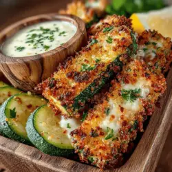 Zucchini is a vegetable that often goes unnoticed in the culinary world, yet it holds immense potential when it comes to transforming simple dishes into delightful snacks or side options. In this article, we’ll delve into a recipe that highlights this underappreciated star: Crunchy Zucchini Fries paired with a creamy Garlicky Aioli. This dish is not just a treat for your taste buds; it also serves as a healthier alternative to traditional fries, making it perfect for those seeking to indulge without the guilt. With a handful of straightforward ingredients and easy-to-follow instructions, you can whip up this appetizing dish in no time.