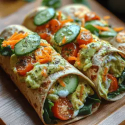 In a world where convenience often trumps nutrition, finding a quick meal that is both delicious and wholesome can feel like a challenge. The Creamy Avocado Ranch Wraps are a delightful solution, offering a perfect balance of flavor and health benefits. This recipe is not only simple to prepare but also customizable, making it an ideal choice for busy weeknights, packed lunches, or casual gatherings.
