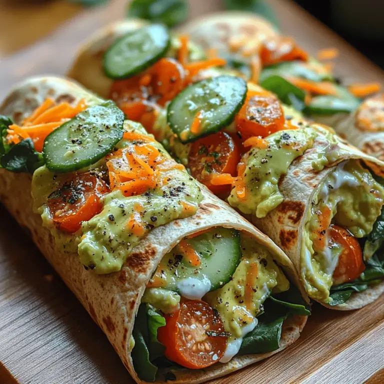 In a world where convenience often trumps nutrition, finding a quick meal that is both delicious and wholesome can feel like a challenge. The Creamy Avocado Ranch Wraps are a delightful solution, offering a perfect balance of flavor and health benefits. This recipe is not only simple to prepare but also customizable, making it an ideal choice for busy weeknights, packed lunches, or casual gatherings.