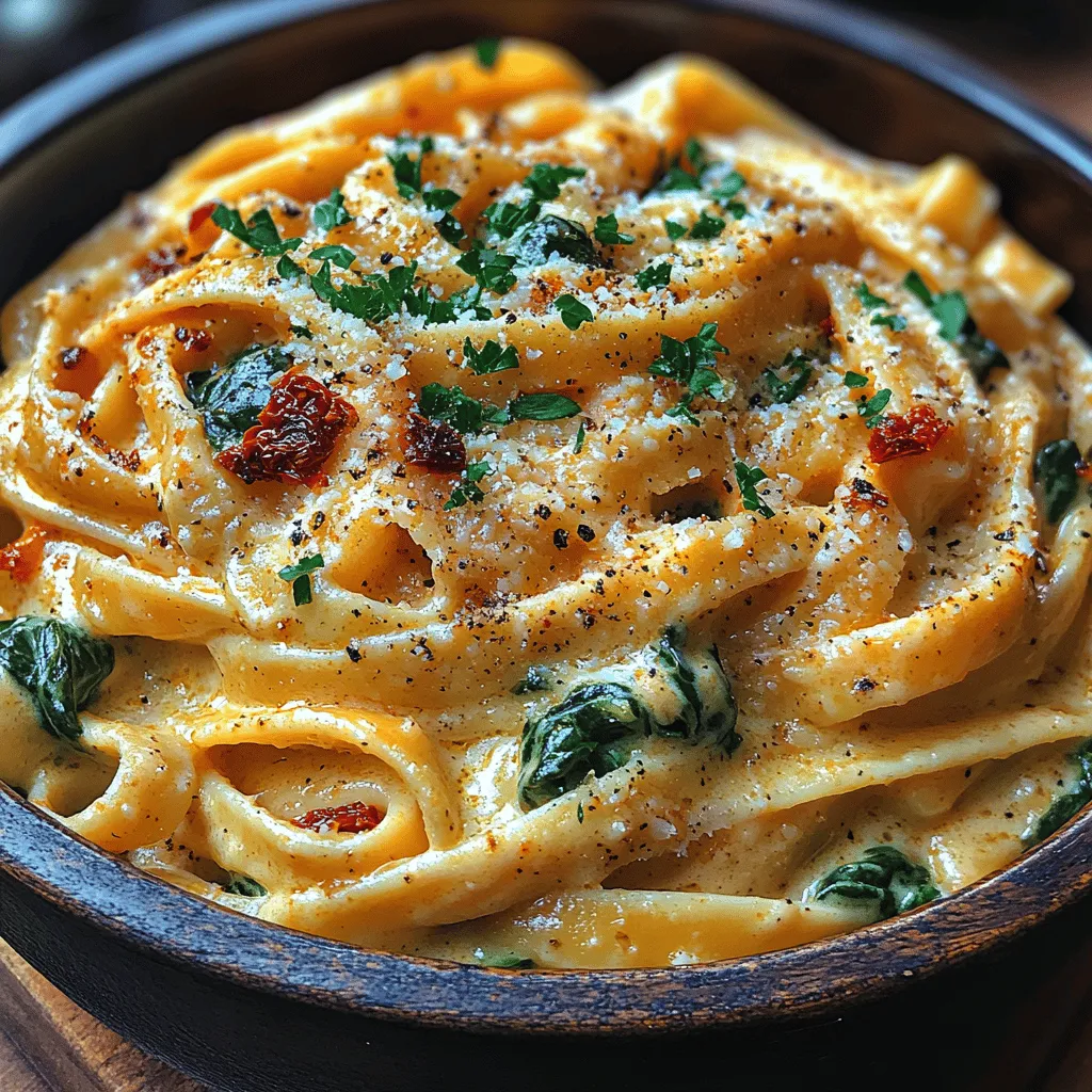Creamy Spinach Pasta Alfredo is a delightful and comforting dish that perfectly embodies the essence of indulgent Italian cuisine. The lusciousness of the Alfredo sauce combined with the vibrant freshness of spinach creates a harmonious balance that appeals to both the palate and the eye. This recipe is not just a meal; it’s an experience that brings warmth and satisfaction, making it a favorite among pasta enthusiasts and comfort food lovers alike.