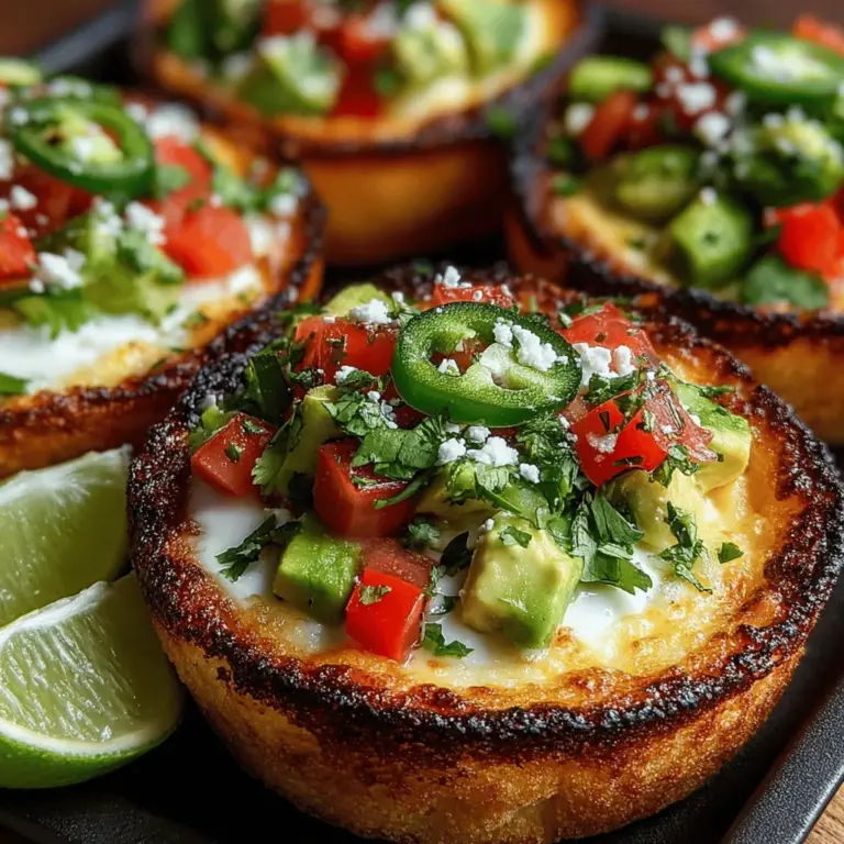 Mini Breakfast Tostada Cups are a delightful twist on traditional breakfast fare, combining the wholesome goodness of eggs, cheese, and beans with the vibrant flavors of fresh vegetables. These bite-sized cups not only offer an appealing presentation but also pack a nutritional punch, making them a perfect choice for brunches, family gatherings, or even a quick weekday breakfast. The convenience of these cups lies in their versatility; they can be customized to suit various tastes and dietary preferences, allowing everyone to enjoy a satisfying meal. In this article, we will delve into the step-by-step process of making these tasty tostada cups, highlighting the essential ingredients, preparation methods, and serving suggestions that ensure a delightful breakfast experience for all.