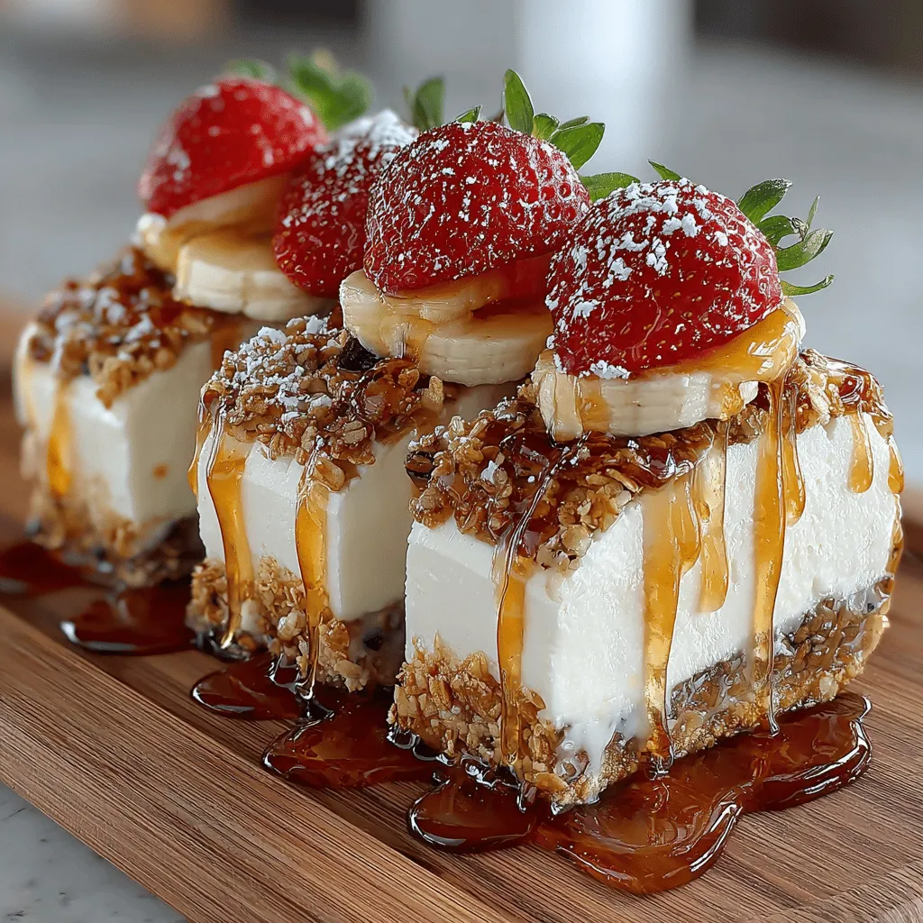 Frozen desserts have long been a favorite indulgence, especially during the warmer months. From classic ice cream to innovative sorbets, there's a world of flavors and textures to enjoy. However, as health-conscious eating becomes increasingly popular, many dessert lovers are seeking out options that are not only delicious but also nutrient-rich. Enter the Maple Bliss Frozen Yogurt Granola Wedges—an irresistible treat that perfectly marries health and indulgence. This recipe offers a fresh twist on traditional frozen desserts, utilizing wholesome ingredients like Greek yogurt and natural sweeteners to create a guilt-free experience that doesn’t compromise on taste.