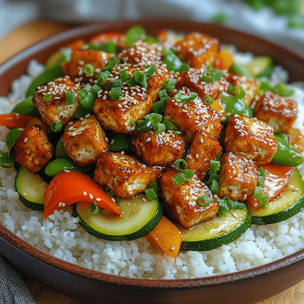 In the realm of plant-based cuisine, the Crispy Zucchini & Tofu Stir Fry stands out as a vibrant and nutritious dish that effortlessly marries flavor with health benefits. This stir fry is not merely a meal; it’s a celebration of fresh vegetables, protein-rich tofu, and a medley of aromatic spices, making it a wholesome choice for anyone looking to incorporate more plant-based options into their diet. Whether you are a seasoned vegan, a health-conscious eater, or just someone looking to try something new, this dish offers an explosion of flavors and textures that is both satisfying and invigorating.