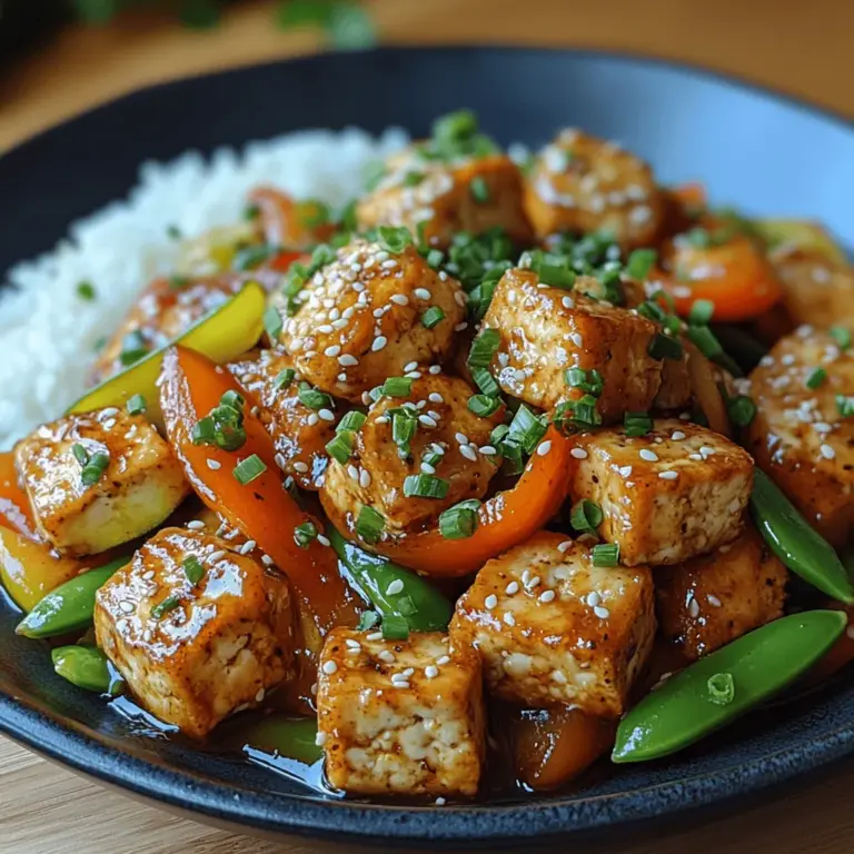 In the realm of plant-based cuisine, the Crispy Zucchini & Tofu Stir Fry stands out as a vibrant and nutritious dish that effortlessly marries flavor with health benefits. This stir fry is not merely a meal; it’s a celebration of fresh vegetables, protein-rich tofu, and a medley of aromatic spices, making it a wholesome choice for anyone looking to incorporate more plant-based options into their diet. Whether you are a seasoned vegan, a health-conscious eater, or just someone looking to try something new, this dish offers an explosion of flavors and textures that is both satisfying and invigorating.