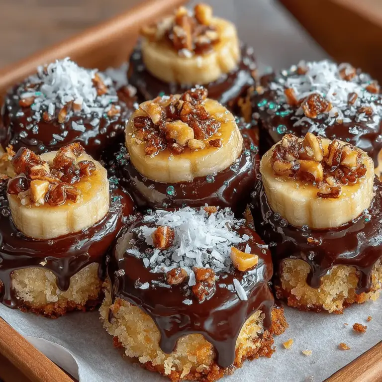 Choco-Banana Bliss Bites are a deliciously simple treat that marries the natural sweetness of ripe bananas with the rich, velvety taste of chocolate. This delightful recipe caters to both your cravings for something sweet and your desire for a healthier snack option. Perfectly suited for busy lifestyles, these blissful bites can be whipped up in no time, offering a satisfying way to indulge your sweet tooth without the guilt. In this article, we will delve into the ingredients that make these bites so special, provide detailed step-by-step instructions, and share some fascinating insights about this scrumptious treat.