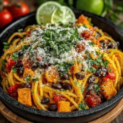When you're looking for a meal that's both delicious and nutritious, the Sweet Potato Chili Pasta Skillet stands out as an exceptional choice. This dish combines the earthy sweetness of sweet potatoes with the robust flavors of chili, all enveloped in your favorite pasta. It's a hearty, satisfying meal that appeals to a variety of palates while also being mindful of health and nutrition. The beautiful marriage of flavors and textures in this skillet dish makes it a perfect fit for busy weeknights or any occasion when you need a quick yet satisfying meal.