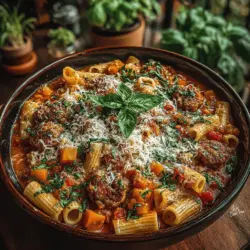 As the leaves begin to change colors and the air turns crisp, nothing warms the soul quite like a hearty meal. This Autumn Bliss Crockpot Chicken Sausage Pasta is the perfect dish to embrace the flavors of fall while enjoying the convenience of slow cooking. Combining savory chicken sausage, vibrant vegetables, and comforting pasta, this recipe is not only delicious but also easy to prepare. Whether you're hosting a family dinner or looking for a weeknight meal that practically cooks itself, this crockpot recipe will quickly become a seasonal favorite.