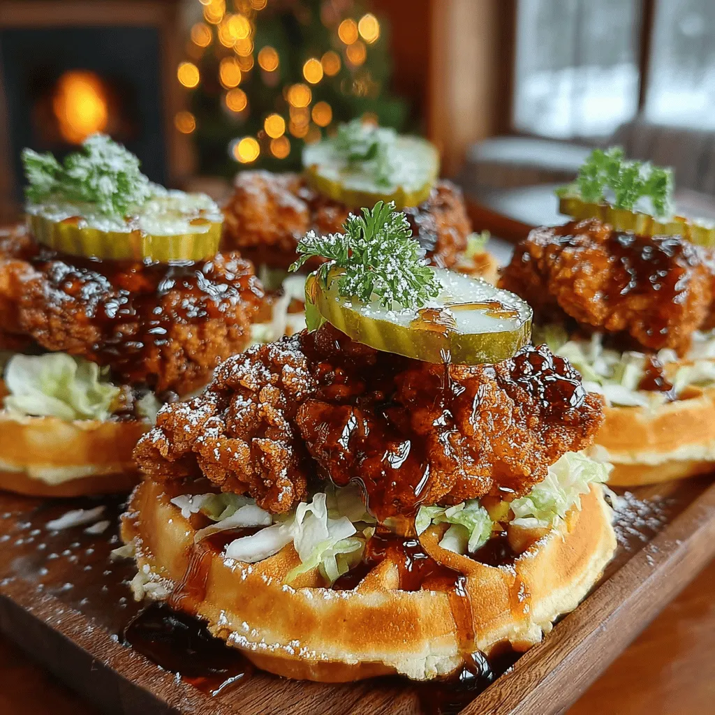 Mini Waffle Chicken Sliders are a delightful fusion of two beloved comfort foods—chicken and waffles. This innovative recipe brings together the savory crunch of fried chicken, the sweetness of waffles, and a medley of toppings, all served in a miniature format perfect for gatherings and celebrations. As sliders continue to gain popularity at parties and events, this unique twist offers a memorable bite that’s sure to impress your guests.