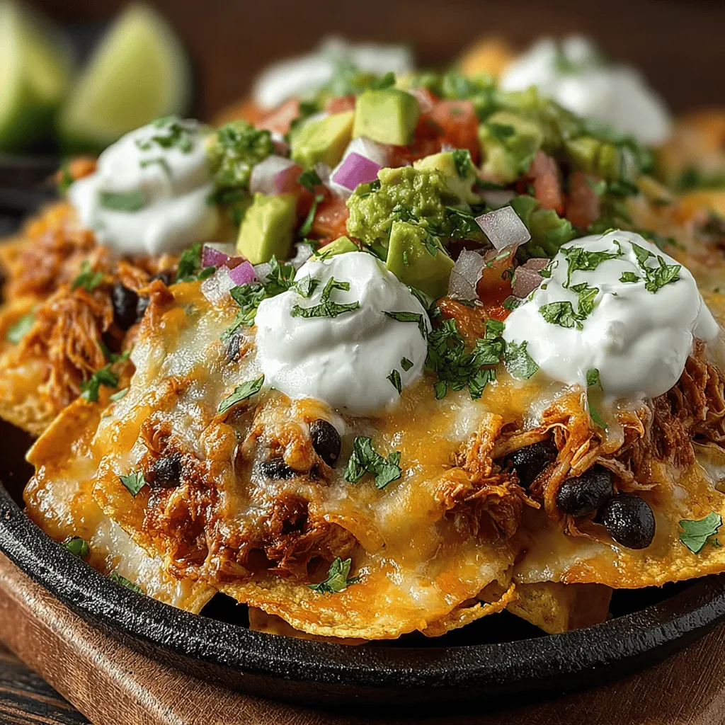 If you're searching for the perfect dish to serve at your next gathering or a satisfying meal for a cozy night in, look no further than Spicy Hatch Chili Chicken Nachos. This recipe combines the comforting crunch of tortilla chips with the delightful kick of Hatch green chilies, making it a standout option for nacho lovers. With layers of shredded chicken, beans, and gooey cheese, topped with fresh ingredients, these nachos are not only a feast for the eyes but also a treat for the taste buds.