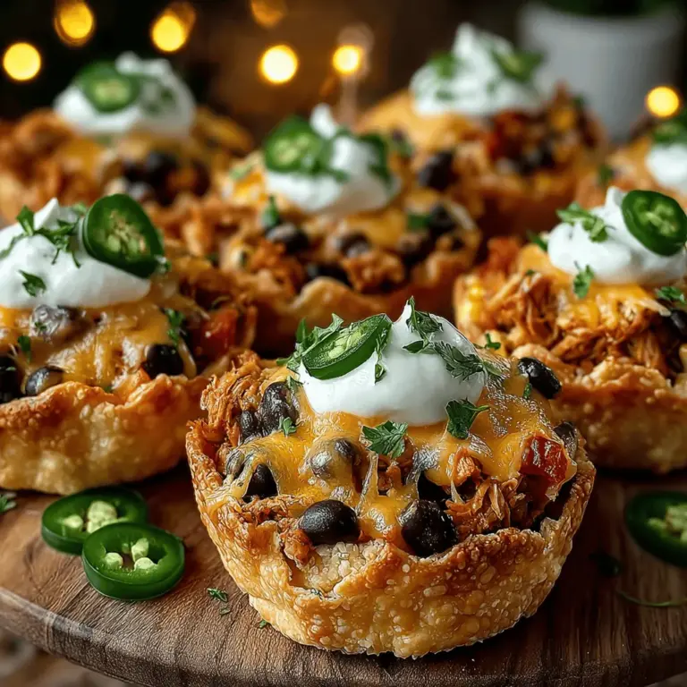 In recent years, there has been a significant surge in the popularity of finger foods and appetizers. These bite-sized delights have transformed the way we entertain, making gatherings feel more relaxed and approachable. Whether it's a casual get-together with friends, a festive family reunion, or a spirited game night, finger foods offer the perfect solution for serving delicious bites without the formality of sit-down meals. Among the myriad of options available, Crunchy Mini Chicken Nacho Tortilla Cups stand out as a quintessential party food that is both satisfying and easy to prepare.