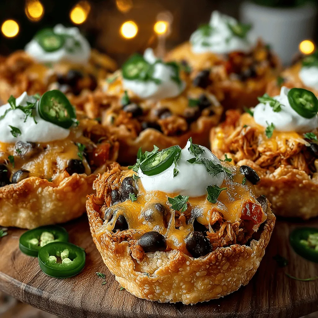 In recent years, there has been a significant surge in the popularity of finger foods and appetizers. These bite-sized delights have transformed the way we entertain, making gatherings feel more relaxed and approachable. Whether it's a casual get-together with friends, a festive family reunion, or a spirited game night, finger foods offer the perfect solution for serving delicious bites without the formality of sit-down meals. Among the myriad of options available, Crunchy Mini Chicken Nacho Tortilla Cups stand out as a quintessential party food that is both satisfying and easy to prepare.