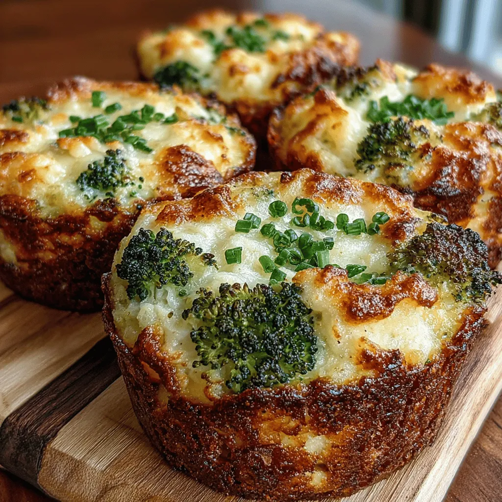 If you’re searching for a delightful and nutritious snack or side dish, look no further than Mini Broccoli Cheddar Potato Cups. This recipe harmoniously blends the heartiness of potatoes with the vibrant flavors of broccoli and the rich creaminess of cheese, making it an appealing option for both kids and adults. Whether you’re hosting a family dinner, preparing for a party, or simply looking for a quick and easy snack, these mini cups are versatile enough to fit any occasion. Their bite-sized portions not only make them perfect for finger food lovers but also allow for portion control, making them an excellent choice for health-conscious eaters.