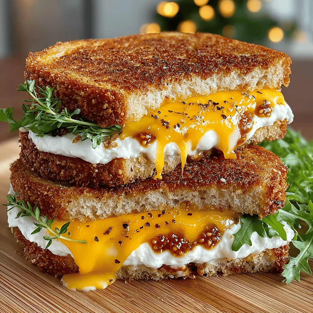 In the world of culinary creativity, the Fig Jam Sandwich Melt stands out as a delightful and innovative take on the classic grilled cheese. This unique recipe combines the luscious sweetness of fig jam with the creamy richness of cheese, all enhanced by the aromatic notes of fresh thyme. As modern cuisine evolves, there is a growing trend towards sweet-and-savory dishes, and the Fig Jam Sandwich Melt is a perfect embodiment of this movement. It’s not just a sandwich; it’s an experience that tantalizes the taste buds and ignites the imagination.