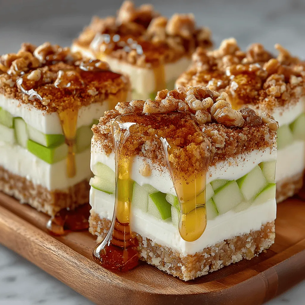 In the realm of healthy desserts, Frozen Yogurt Apple Cinnamon Squares stand out as a delightful and nutritious option that marries flavor with wellness. The combination of creamy Greek yogurt, sweet apples, and warming cinnamon creates a refreshing treat that is perfect for any occasion, whether it be a summer picnic, a family gathering, or a simple weeknight dessert. As health-conscious individuals increasingly seek satisfying yet guilt-free indulgences, this recipe emerges as a beacon of balance, combining indulgent flavors with wholesome ingredients.