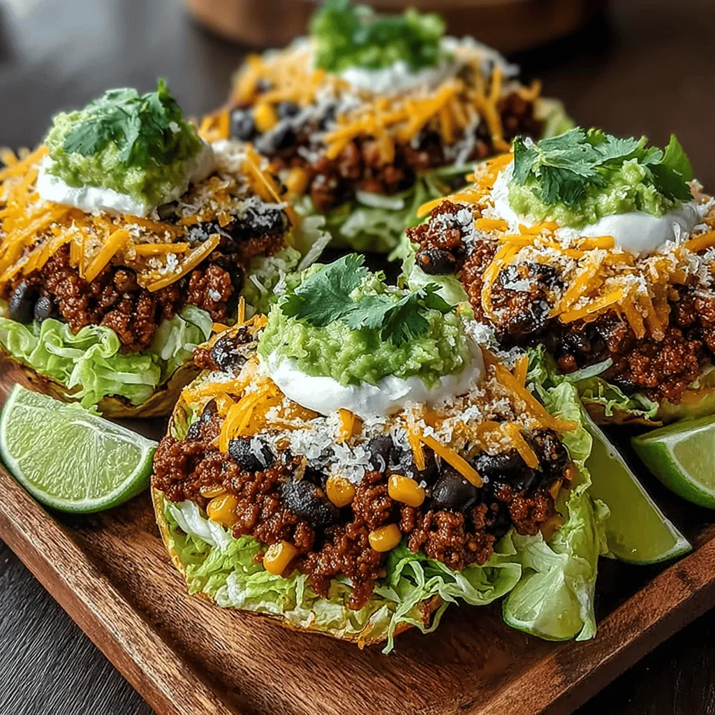 Tacos have long been a staple in many households, celebrated for their versatility and the endless possibilities they offer in terms of fillings and toppings. From classic beef and cheese combinations to innovative vegetarian options, tacos cater to diverse palates and dietary preferences. However, as health trends evolve, many are seeking alternatives that not only satisfy cravings but also align with healthier eating habits. Enter Tiny Taco Bliss, a delightful recipe that transforms the traditional taco experience into a wholesome feast using ground turkey and crisp lettuce cups.