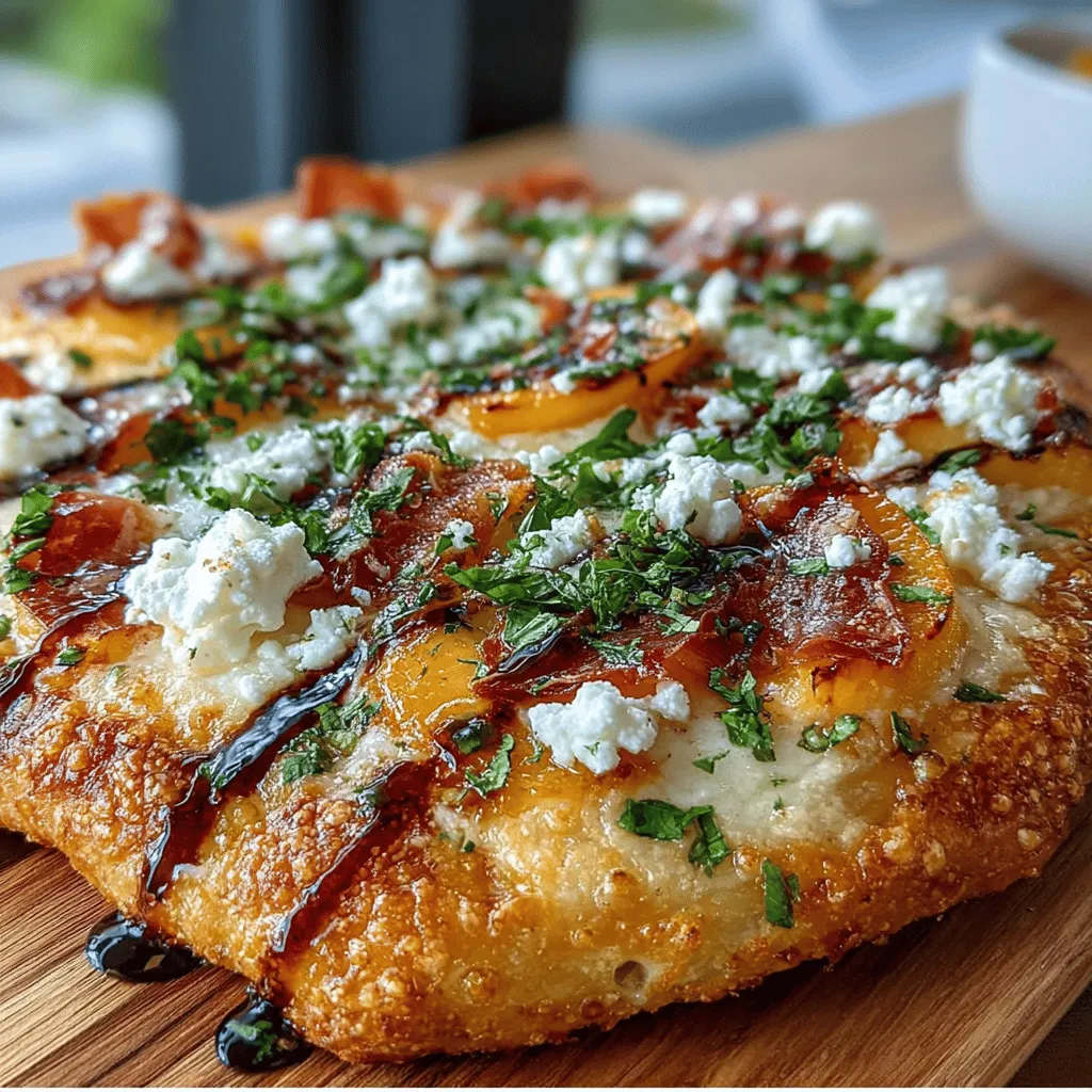 The culinary world is an endless playground of flavors and textures, and one of the most delightful trends in recent years has been the combination of sweet and savory elements in traditional dishes. Among these innovative creations, sweet and savory pizza has emerged as a standout, captivating food lovers with its unique flavor profiles. Imagine biting into a slice where the luscious sweetness of ripe peaches harmonizes beautifully with the savory notes of cheese and herbs. This is exactly what the Sweet & Savory Peach Pizza offers—a mouthwatering experience that is both refreshing and satisfying.